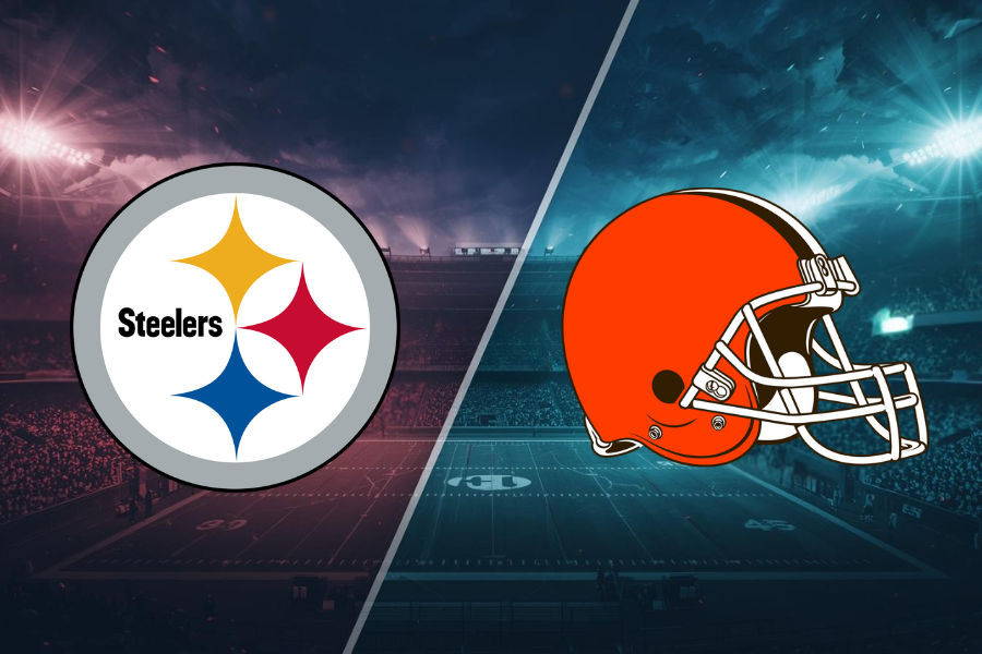 the nfl match between steelers and browns 